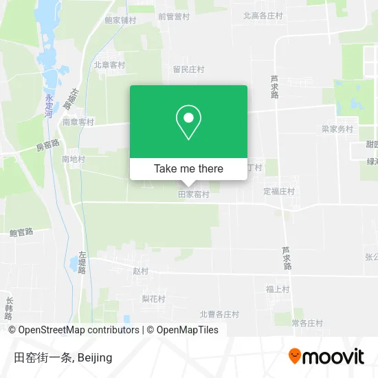 田窑街一条 map