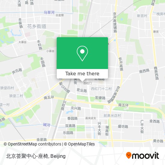北京荟聚中心-座椅 map