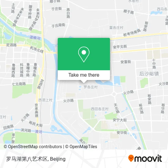 罗马湖第八艺术区 map