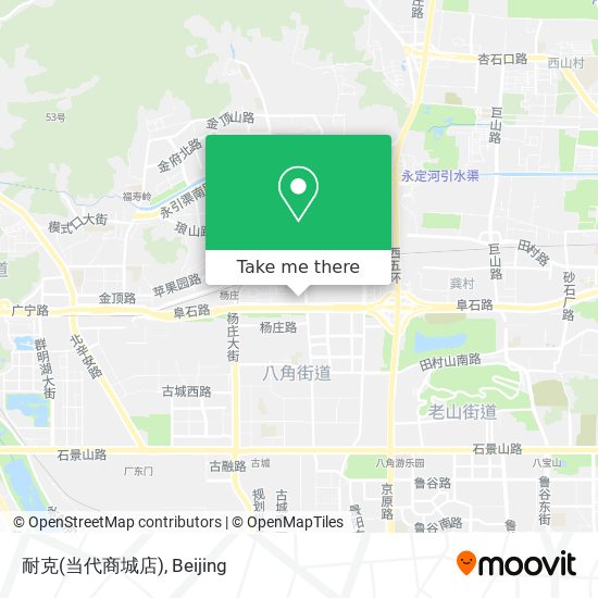 耐克(当代商城店) map