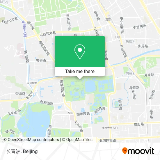 长青洲 map
