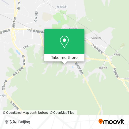 南东沟 map