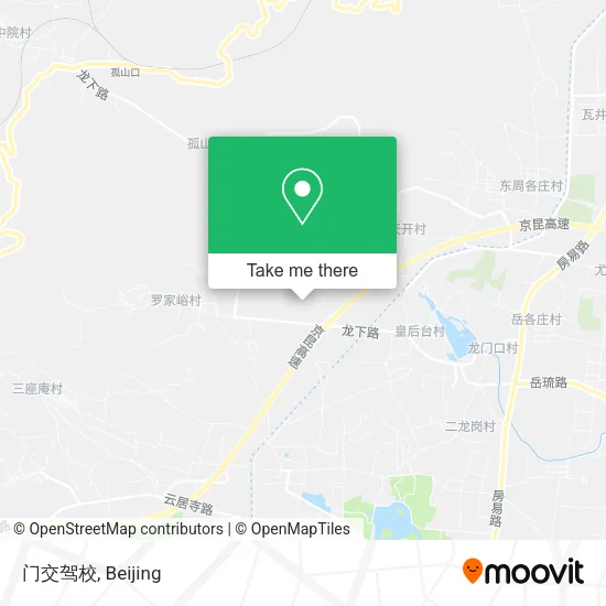 门交驾校 map