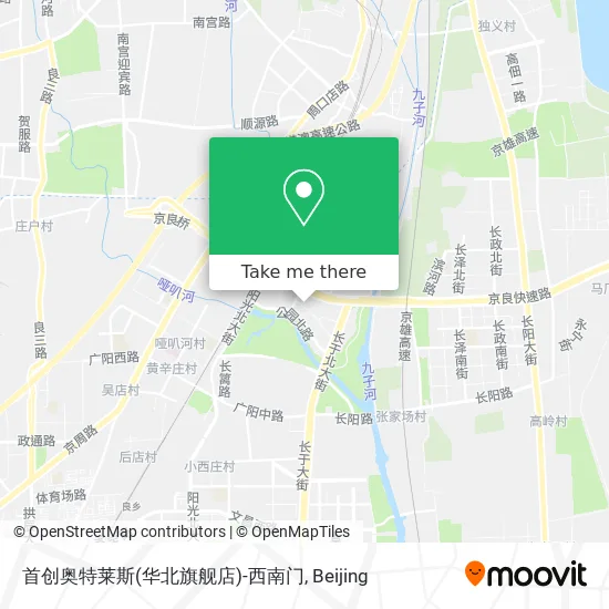 首创奥特莱斯(华北旗舰店)-西南门 map
