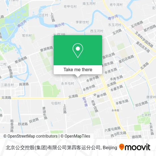 北京公交控股(集团)有限公司第四客运分公司 map