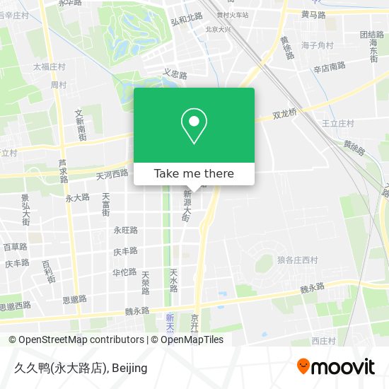 久久鸭(永大路店) map