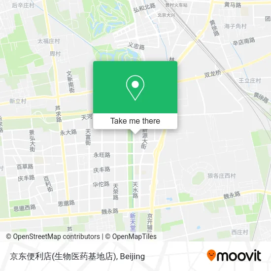 京东便利店(生物医药基地店) map