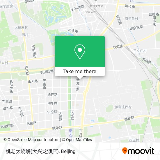 姚老太烧饼(大兴龙湖店) map