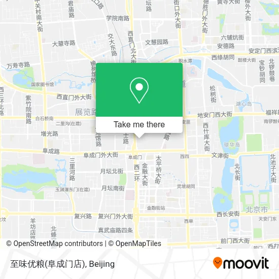 至味优粮(阜成门店) map