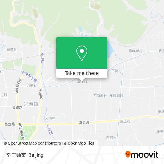 辛庄师范 map