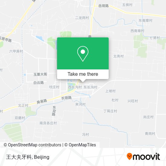 王大夫牙科 map