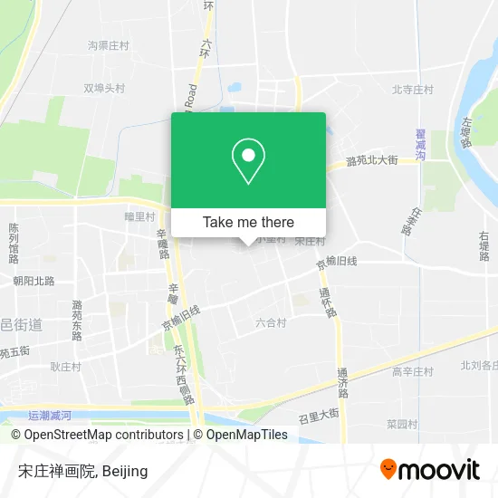宋庄禅画院 map