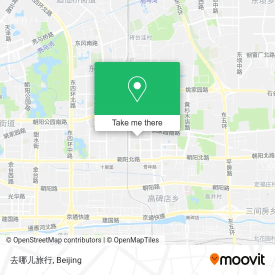 去哪儿旅行 map