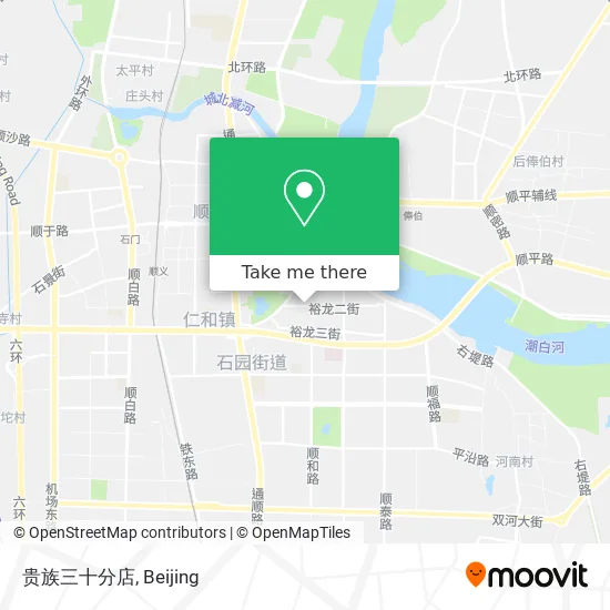 贵族三十分店 map