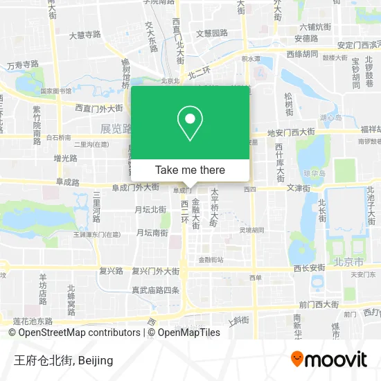 王府仓北街 map