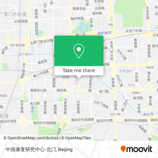 中国康复研究中心-北门 map