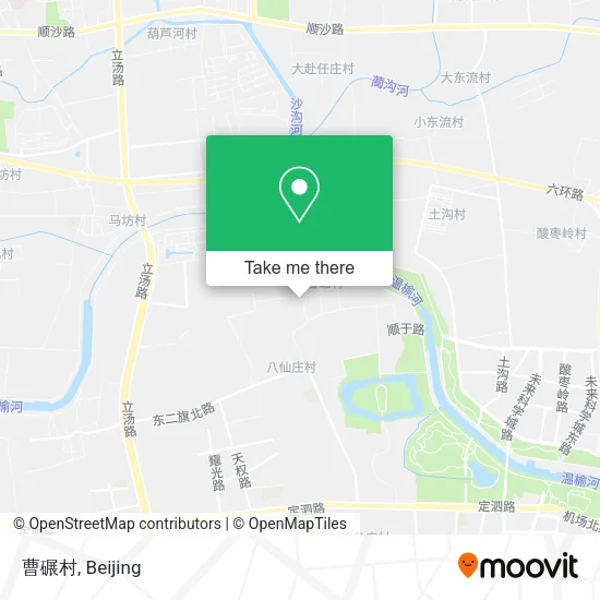 曹碾村 map