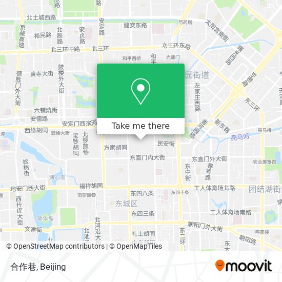 合作巷 map