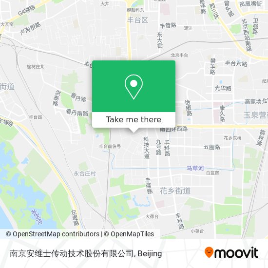 南京安维士传动技术股份有限公司 map