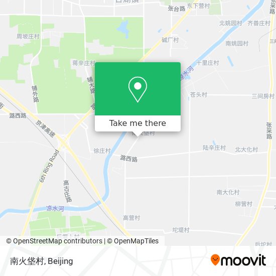 南火垡村 map