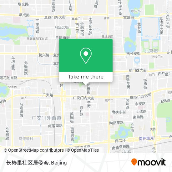 长椿里社区居委会 map