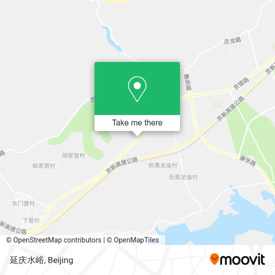 延庆水峪 map