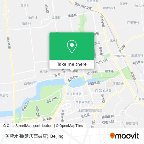 芙蓉水湘(延庆西街店) map