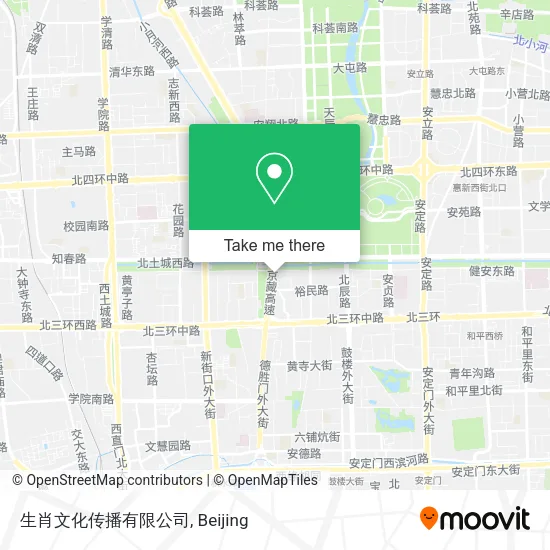 生肖文化传播有限公司 map