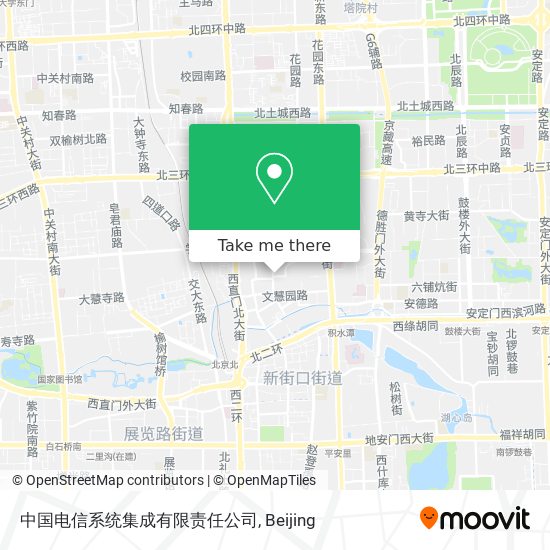 中国电信系统集成有限责任公司 map