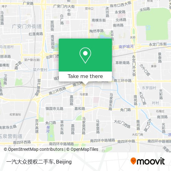 一汽大众授权二手车 map