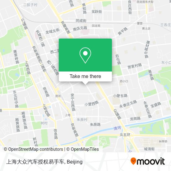 上海大众汽车授权易手车 map