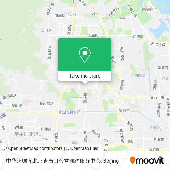 中华遗嘱库北京杏石口公益预约服务中心 map