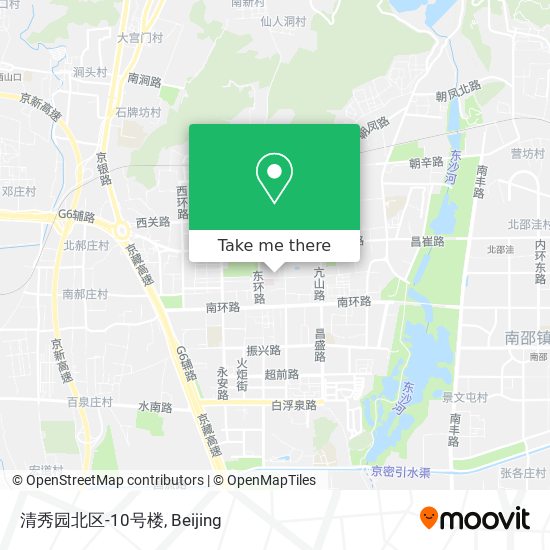 清秀园北区-10号楼 map