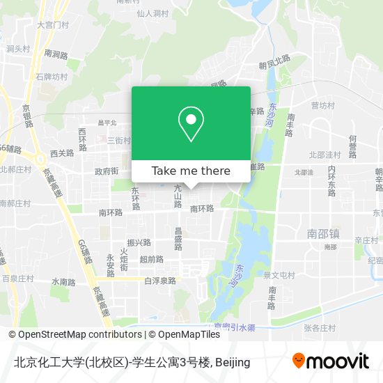 北京化工大学(北校区)-学生公寓3号楼 map