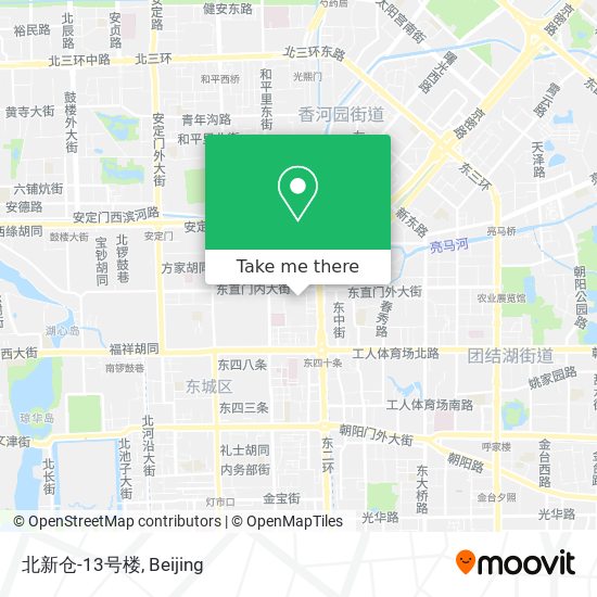 北新仓-13号楼 map