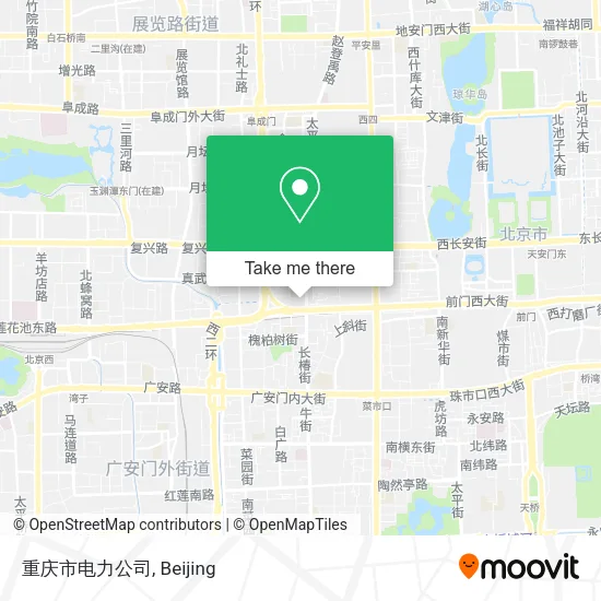 重庆市电力公司 map