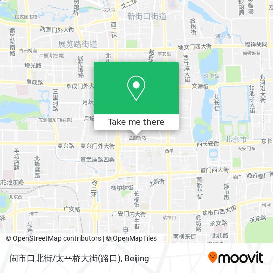 闹市口北街/太平桥大街(路口) map