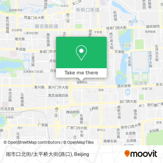 闹市口北街/太平桥大街(路口) map