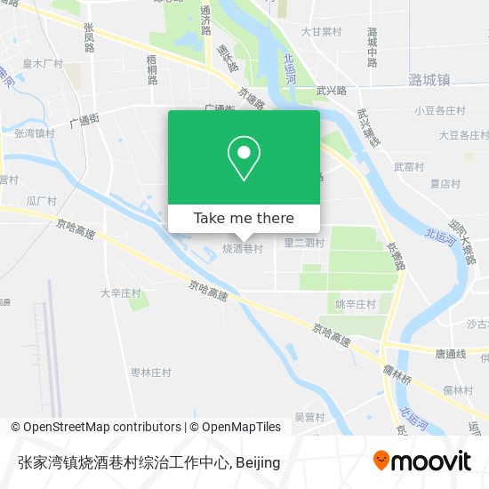 张家湾镇烧酒巷村综治工作中心 map