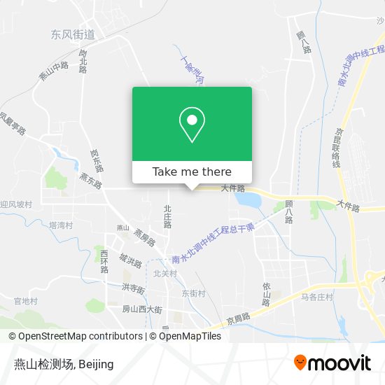 燕山检测场 map