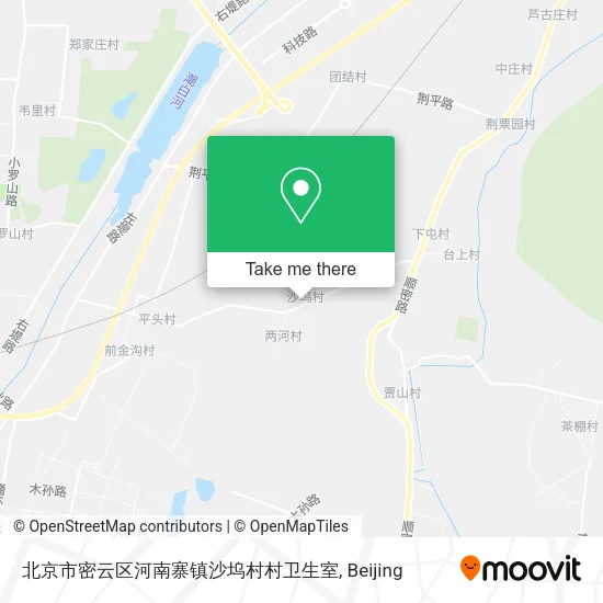 北京市密云区河南寨镇沙坞村村卫生室 map