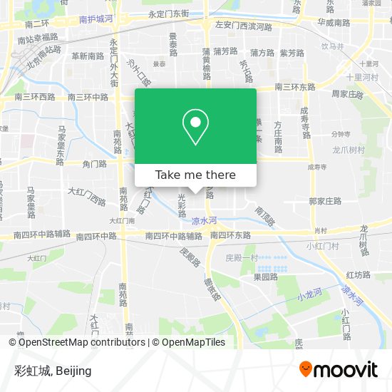 彩虹城 map