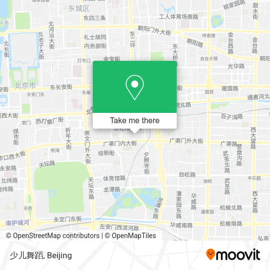 少儿舞蹈 map