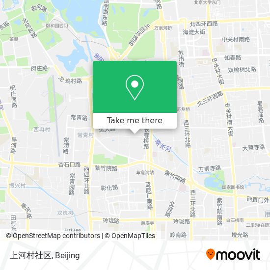 上河村社区 map