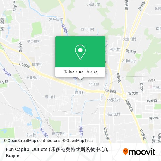 Fun Capital Outlets (乐多港奥特莱斯购物中心) map