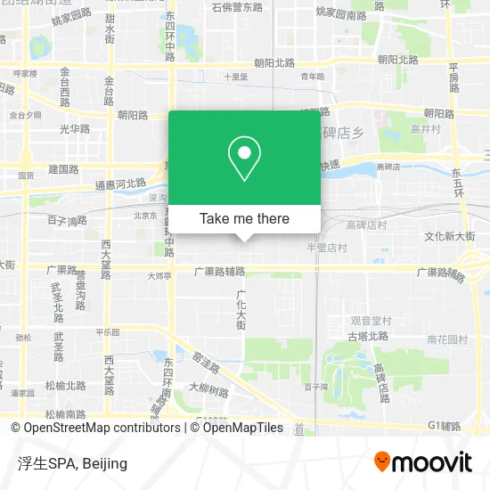 浮生SPA map