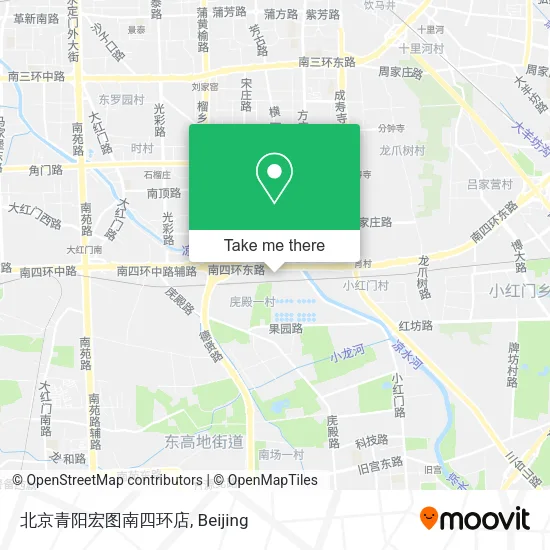 北京青阳宏图南四环店 map