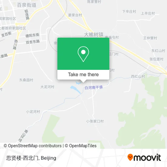 思贤楼-西北门 map