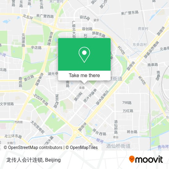 龙传人会计连锁 map