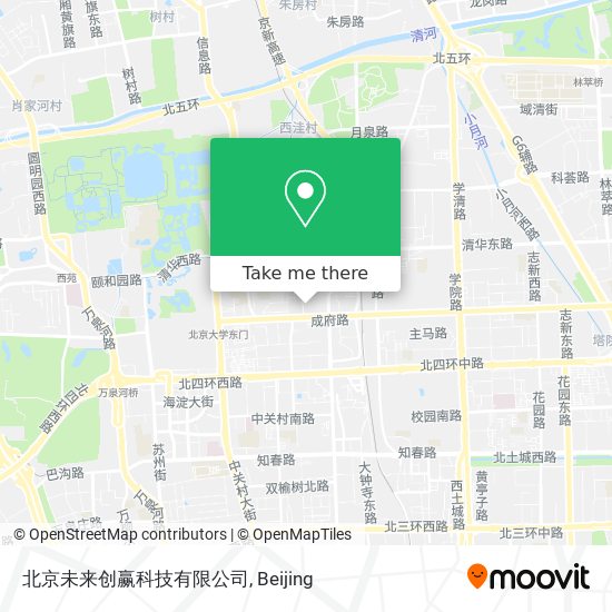 北京未来创赢科技有限公司 map